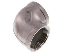 Rp 1 1/2'' Codo de 90 grados de acero inoxidable 10 Bar