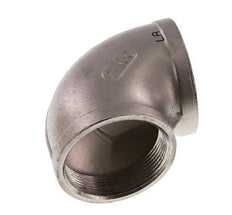 codo de 90 grados de acero inoxidable de 2'' NPT 16 Bar