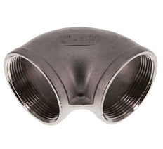 Rp 2'' Codo de 90 grados de acero inoxidable 10 Bar