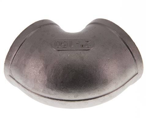 Rp 2'' Codo de 90 grados de acero inoxidable 10 Bar