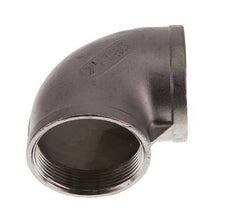 Rp 2'' Codo de 90 grados de acero inoxidable 10 Bar