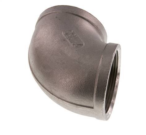 Rp 2'' Codo de 90 grados de acero inoxidable 16 Bar