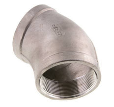 Rp 2 1/2'' Acero inoxidable 45 grados Codo 16 Bar