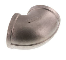 Rp 3'' Codo de 90 grados de acero inoxidable 16 Bar