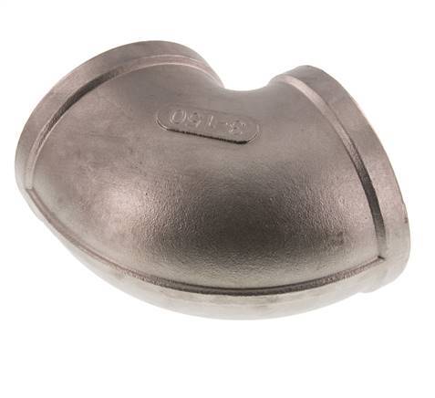 Rp 3'' Codo de 90 grados de acero inoxidable 16 Bar