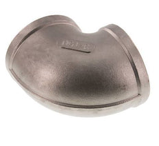 Rp 3'' Codo de 90 grados de acero inoxidable 16 Bar