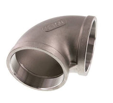 Rp 3'' Codo de 90 grados de acero inoxidable 16 Bar