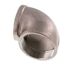 Rp 3'' Codo de 90 grados de acero inoxidable 16 Bar