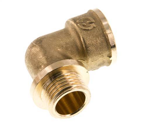 G 1/2'' F/M Codo de latón de 90 grados 16 Bar