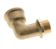G 3/8'' F/M Brass 90 deg Elbow Fitting 16 Bar [2 Pieces]