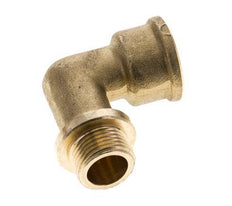 G 3/8'' F/M Brass 90 deg Elbow Fitting 16 Bar [2 Pieces]
