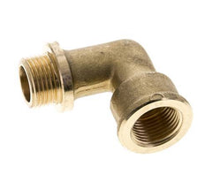 G 3/8'' F/M Brass 90 deg Elbow Fitting 16 Bar [2 Pieces]