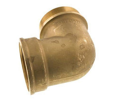 G 3'' x G 3'' F/M Codo de latón de 90 grados 16 Bar