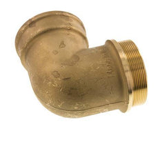 G 3'' x G 3'' F/M Codo de latón de 90 grados 16 Bar