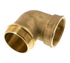 G 3'' x G 3'' F/M Codo de latón de 90 grados 16 Bar