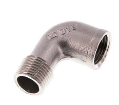 Rp 1/2'' x R 1/2'' F/M Stainless steel 90 deg Elbow Fitting 10 Bar [2 Pieces]