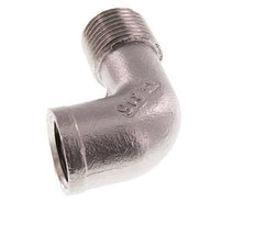 Rp 1/2'' x R 1/2'' F/M Stainless steel 90 deg Elbow Fitting 10 Bar [2 Pieces]