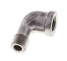 1/4'' NPT x 1/4'' NPT F/M Stainless steel 90 deg Elbow Fitting 16 Bar [2 Pieces]