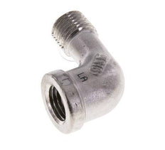 1/4'' NPT x 1/4'' NPT F/M Stainless steel 90 deg Elbow Fitting 16 Bar [2 Pieces]