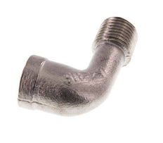 Rp 1/4'' x R 1/4'' F/M Stainless steel 90 deg Elbow Fitting 10 Bar [2 Pieces]