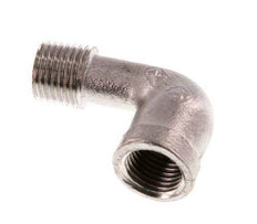 Rp 1/4'' x R 1/4'' F/M Stainless steel 90 deg Elbow Fitting 10 Bar [2 Pieces]