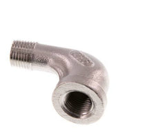 Rp 1/8'' x R 1/8'' F/M Stainless steel 90 deg Elbow Fitting 16 Bar [2 Pieces]