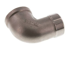 Rp 1 1/4'' x R 1 1/4'' F/M Codo de 90 grados de acero inoxidable 16 Bar