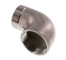 Rp 2'' x R 2'' F/M Codo de 90 grados de acero inoxidable 16 Bar