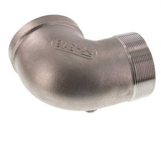 Rp 3'' x R 3'' F/M Codo de 90 grados de acero inoxidable 16 Bar