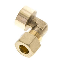 G 1/2'' x 12mm Codo de latón de 90 grados de compresión 75 Bar DIN EN 1254-2
