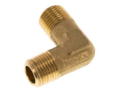 R 1/8'' Male Brass 90 deg Elbow Fitting 16 Bar [5 Pieces]