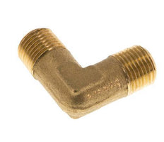 R 1/8'' Male Brass 90 deg Elbow Fitting 16 Bar [5 Pieces]