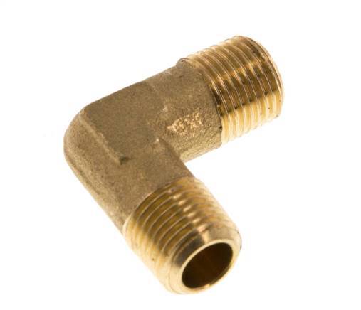 R 1/8'' Male Brass 90 deg Elbow Fitting 16 Bar [5 Pieces]