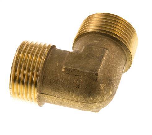 R 1'' Male Brass 90 deg Elbow Fitting 16 Bar