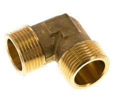 R 1'' Male Brass 90 deg Elbow Fitting 16 Bar