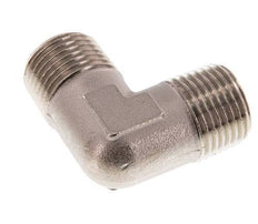 R 1/2'' Male Nickel plated Brass 90 deg Elbow Fitting 16 Bar