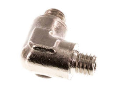 M5 Male Nickel plated Brass 90 deg Elbow Fitting 16 Bar [5 Pieces]