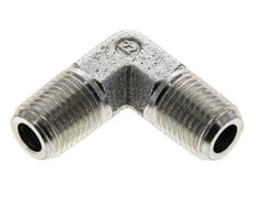 1/4'' NPT Macho Codo de 90 grados de acero galvanizado 350 Bar - Hidráulico