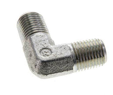 1/4'' NPT Macho Codo de 90 grados de acero galvanizado 350 Bar - Hidráulico