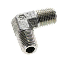 1/4'' NPT Macho Codo de 90 grados de acero galvanizado 350 Bar - Hidráulico