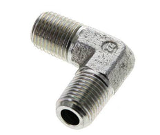 1/4'' NPT Macho Codo de 90 grados de acero galvanizado 350 Bar - Hidráulico
