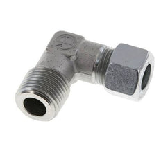 R 1/2'' Macho x 12L Codo de acero galvanizado de 90 grados 315 Bar DIN 2353
