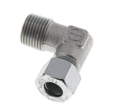 R 1/2'' Macho x 12L Codo de acero galvanizado de 90 grados 315 Bar DIN 2353