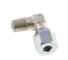 R 1/4'' Macho x 8S Codo de 90 grados de acero galvanizado 630 Bar DIN 2353