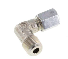 R 1/8'' Macho x 4LL Codo de 90 grados de acero galvanizado 100 Bar DIN 2353