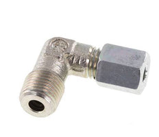 R 1/8'' Macho x 4LL Codo de 90 grados de acero galvanizado 100 Bar DIN 2353