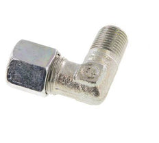 R 1/8'' Macho x 8LL Codo de 90 grados de acero galvanizado 100 Bar DIN 2353
