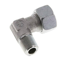 R 3/8'' Macho x 15L Codo de acero galvanizado de 90 grados 315 Bar DIN 2353