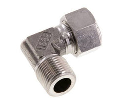R 1/2'' Macho x 15L Codo de 90 grados de acero inoxidable 315 Bar DIN 2353