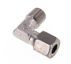 R 1/4'' Macho x 8L Codo de 90 grados de acero inoxidable 315 Bar DIN 2353